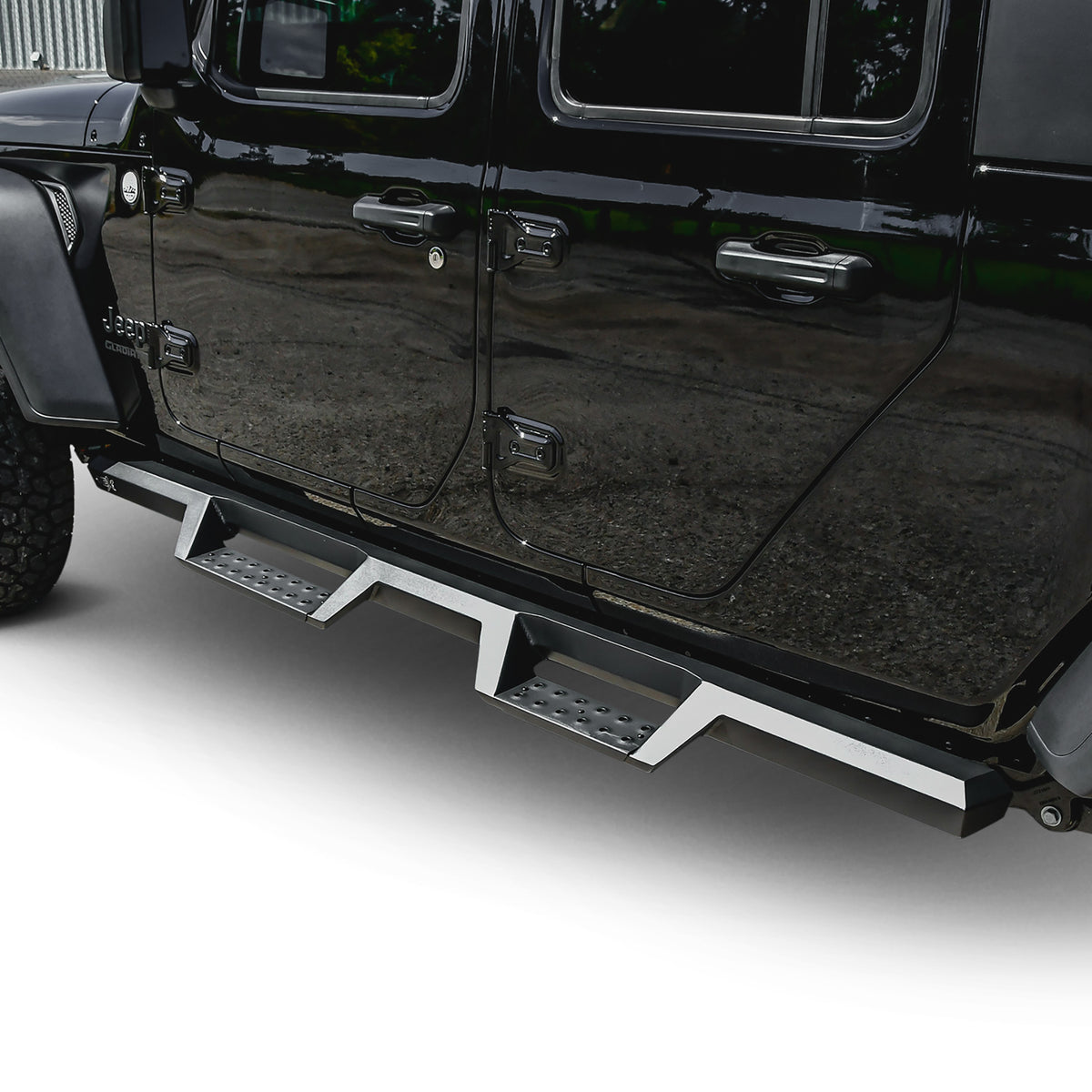 Westin HDX Drop Nerf Step Bars Textured Black – Fits 2020-26 Jeep Gladiator