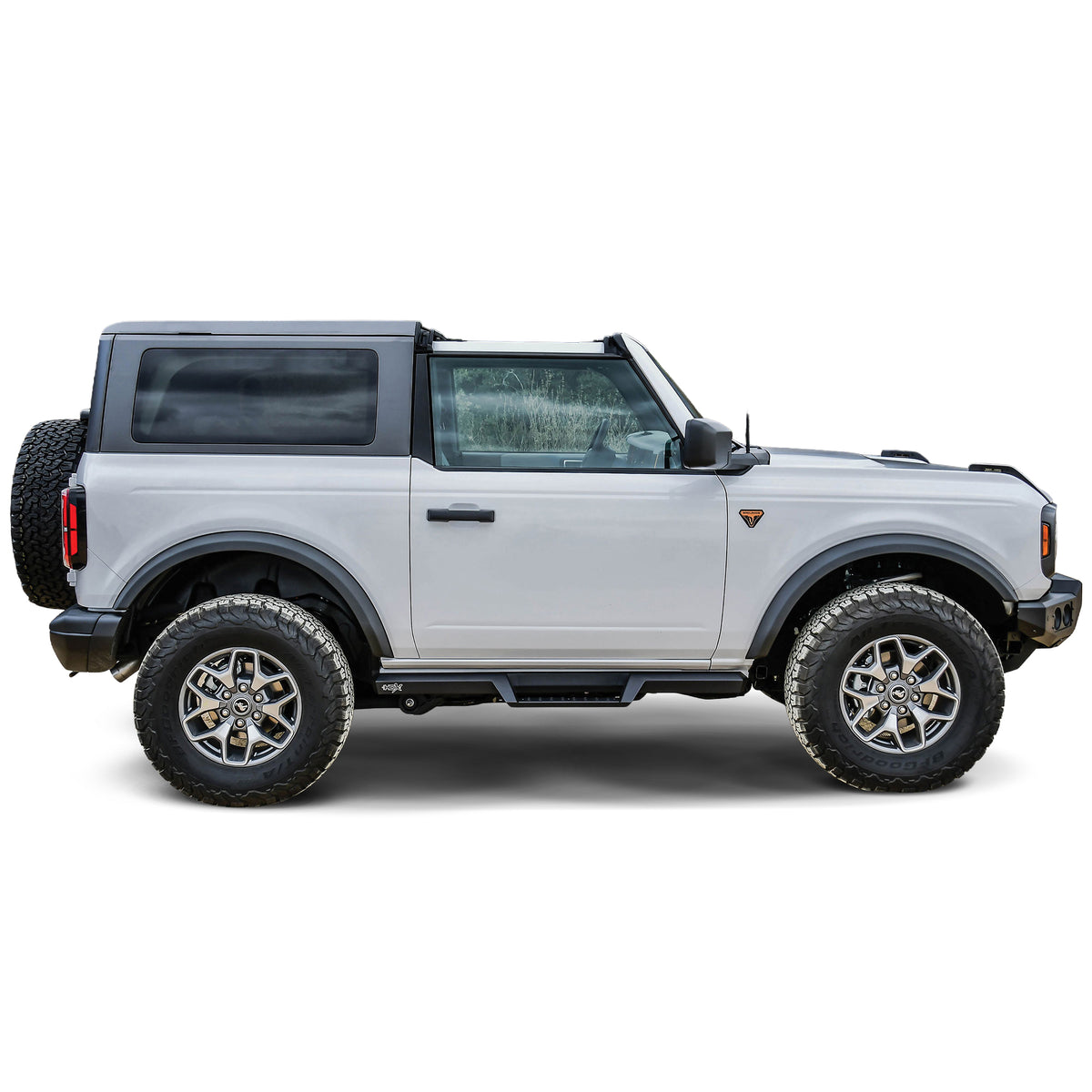Westin HDX Drop Nerf Step Bars Textured Black – Fits 2021-26 Bronco 2 Door