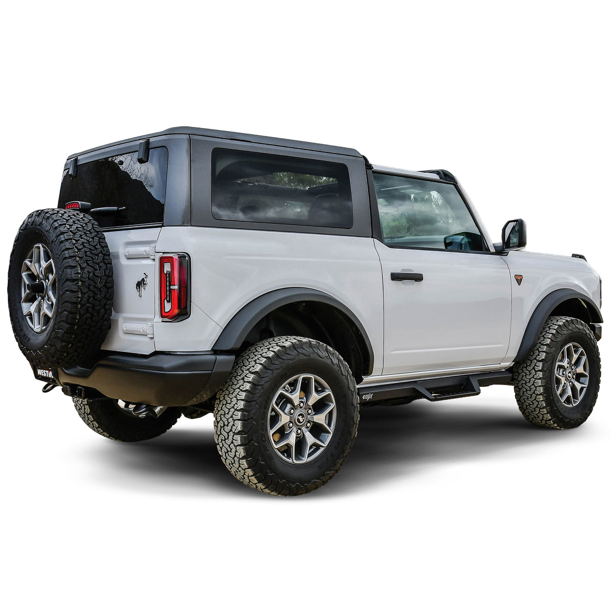 Westin HDX Drop Nerf Step Bars Textured Black – Fits 2021-26 Bronco 2 Door