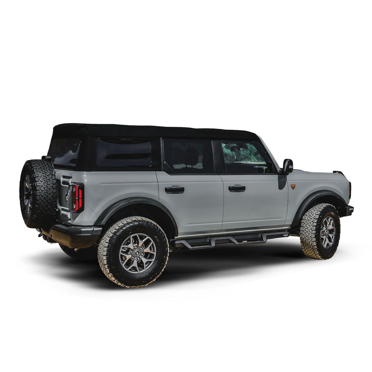 Westin HDX Drop Nerf Step Bars Textured Black – Fits 2021-26 Bronco 4 Door