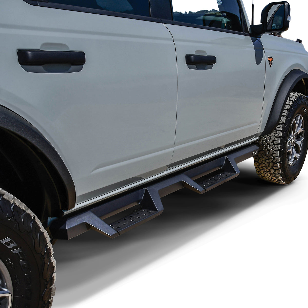 Westin HDX Drop Nerf Step Bars Textured Black – Fits 2021-26 Bronco 4 Door