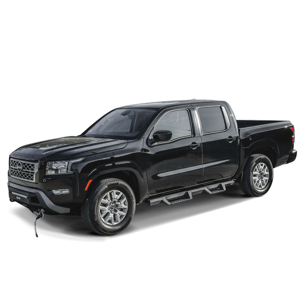 Westin HDX Drop Nerf Step Bars Textured Black – Fits 2022-26 Frontier Crew Cab