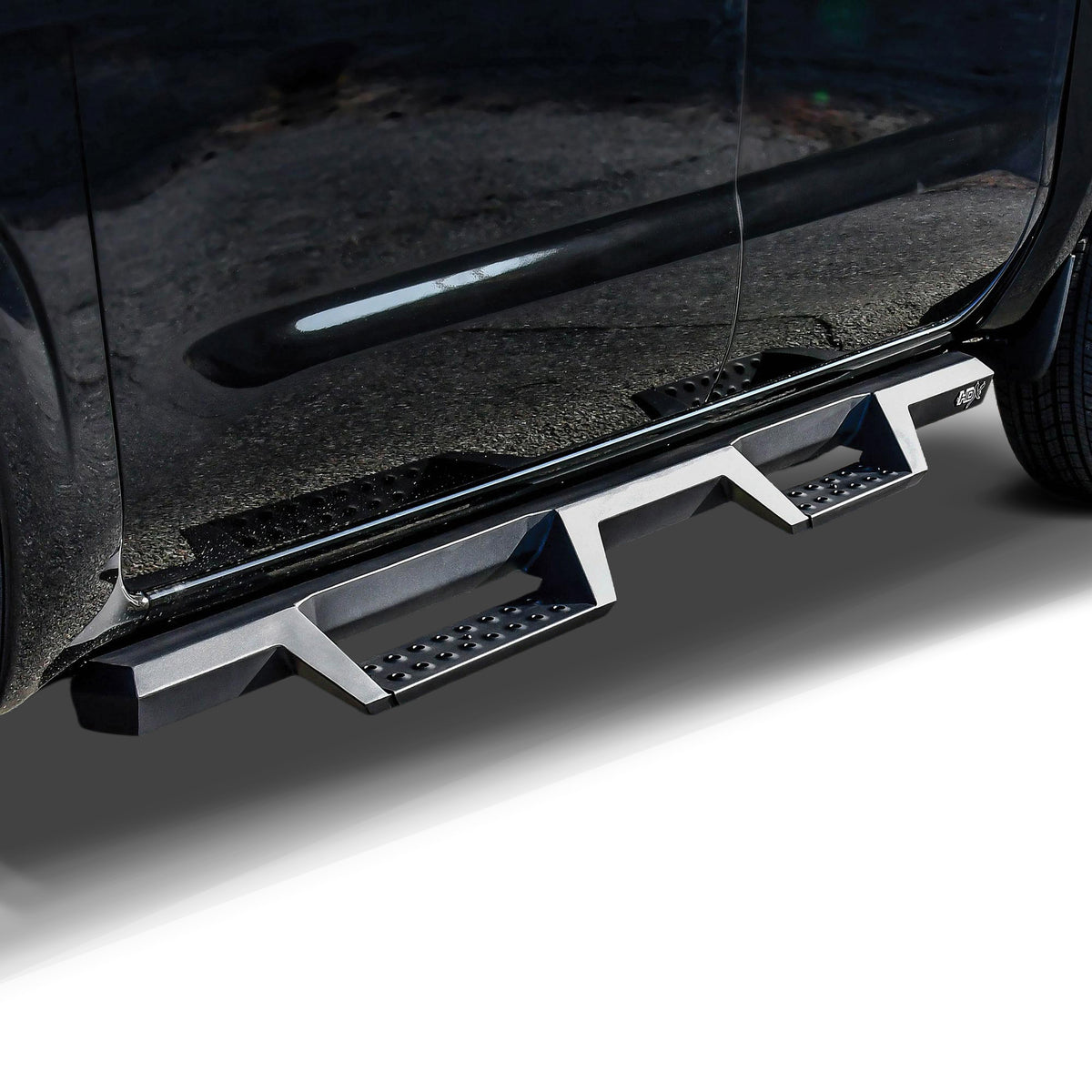 Westin HDX Drop Nerf Step Bars Textured Black – Fits 2022-26 Frontier Crew Cab