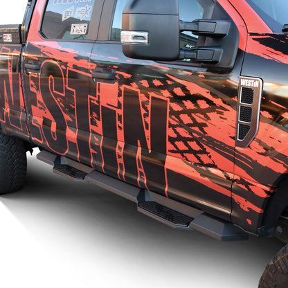 Westin HDX Xtreme Nerf Step Bars Textured Black – Fits 2015-26 F-150 Crew Cab & More