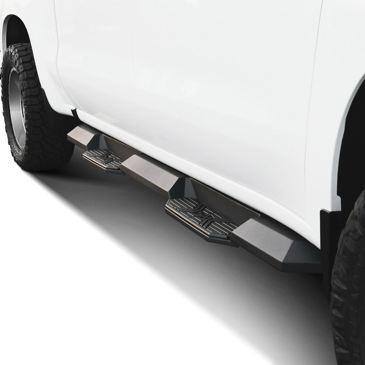 Westin HDX Xtreme Nerf Step Bars Textured Black – Fits 2019-26 Silverado/Sierra 1500 Crew Cab & More