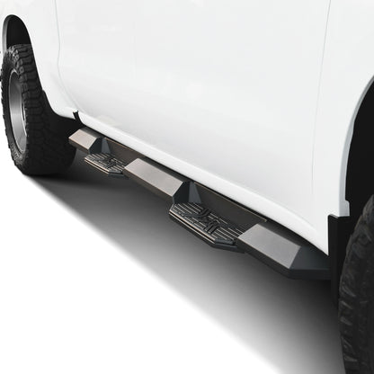 Westin HDX Xtreme Nerf Step Bars Textured Black – Fits 2019-26 Silverado/Sierra 1500 Crew Cab & More