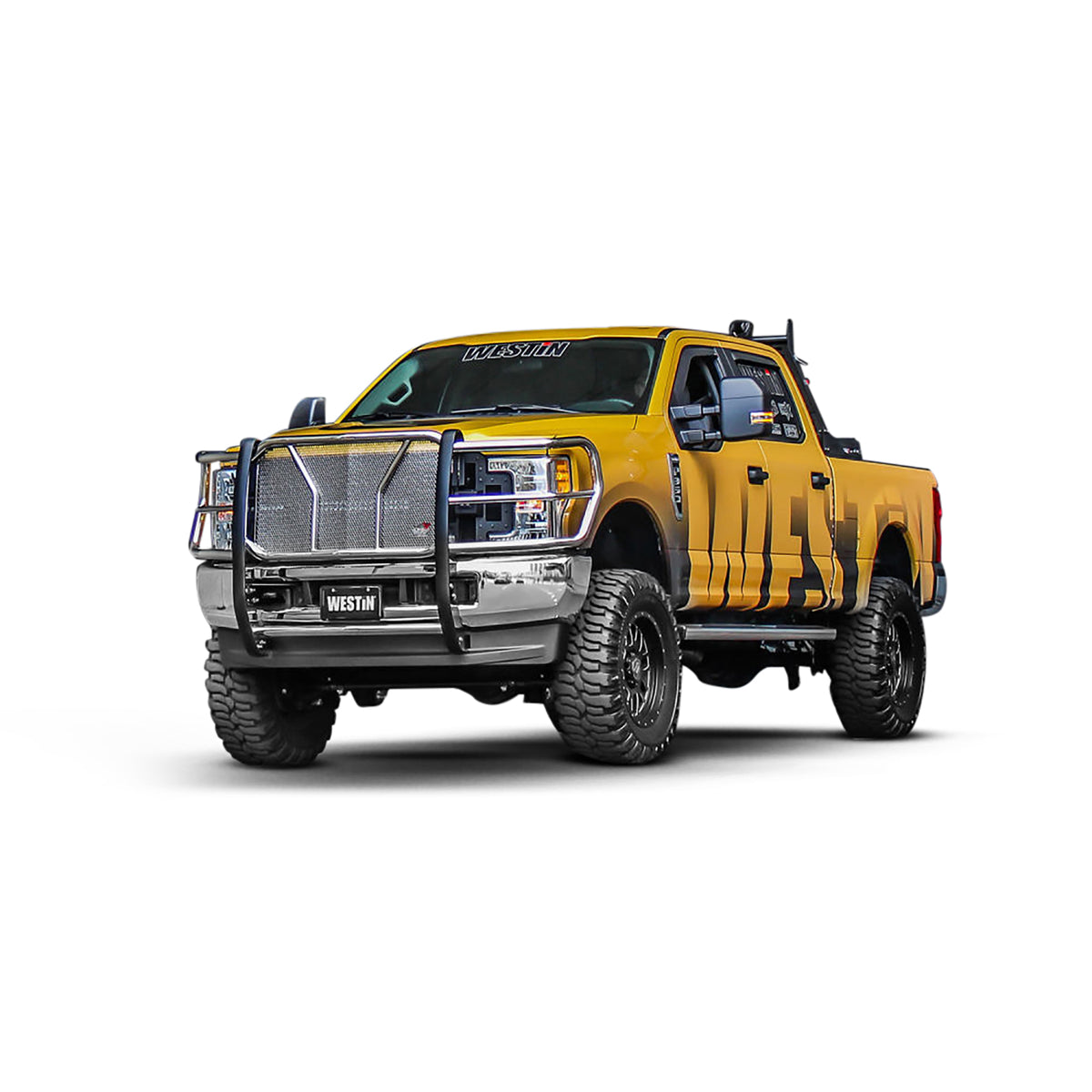 Westin HDX Grille Guard Polished Stainless – Fits 2017-22 F-250/F-350 Super Duty