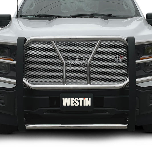 Westin HDX Grille Guard Polished Stainless – Fits 2021-26 F-150