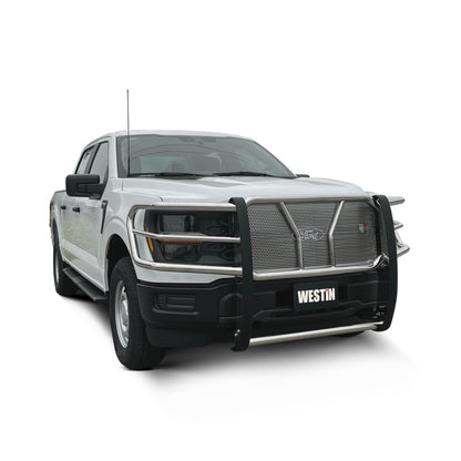 Westin HDX Grille Guard Polished Stainless – Fits 2021-26 F-150