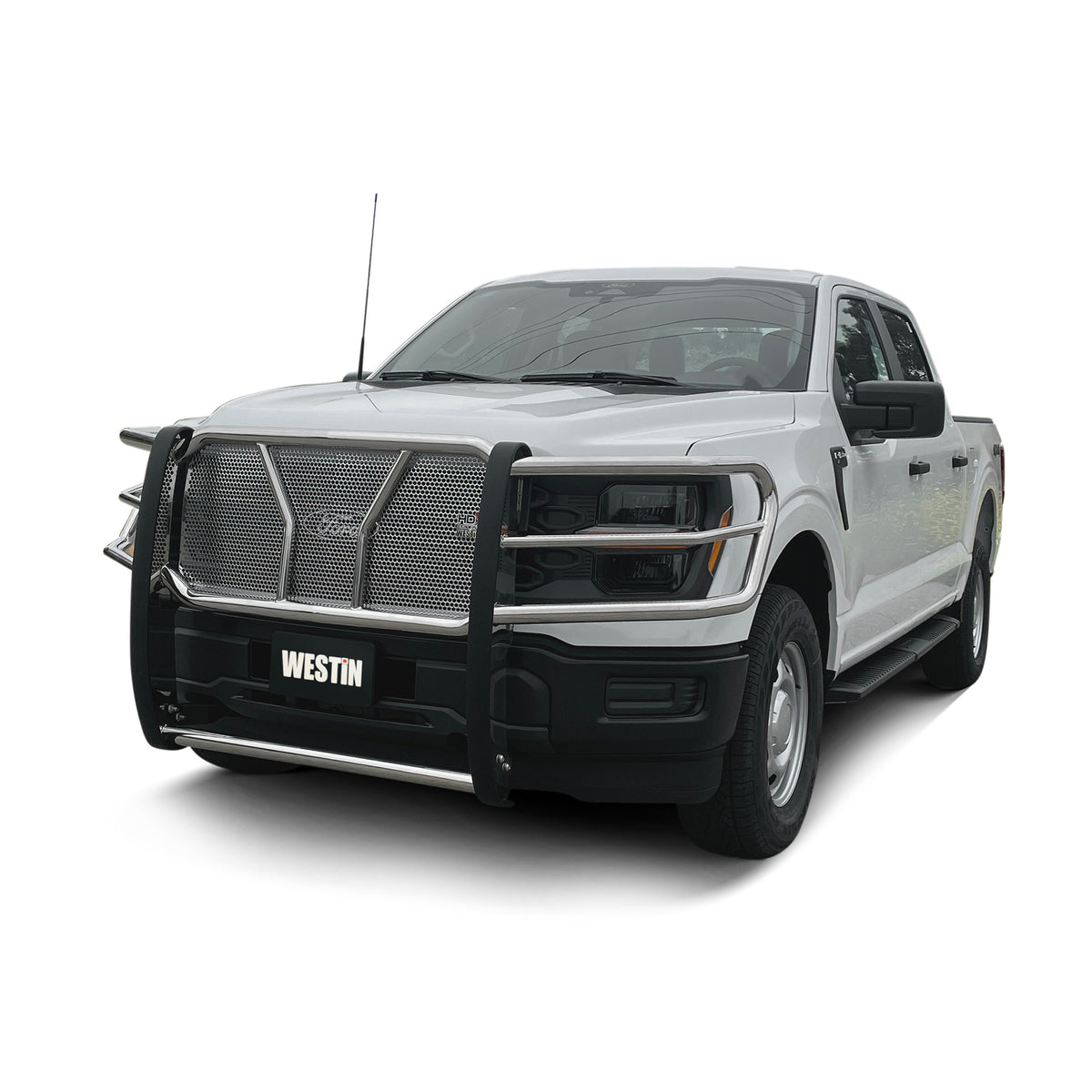 Westin HDX Grille Guard Polished Stainless – Fits 2021-26 F-150