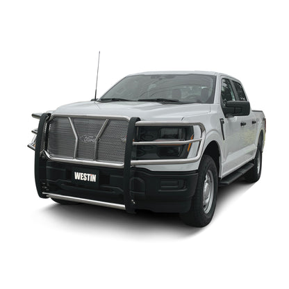 Westin HDX Grille Guard Polished Stainless – Fits 2021-26 F-150