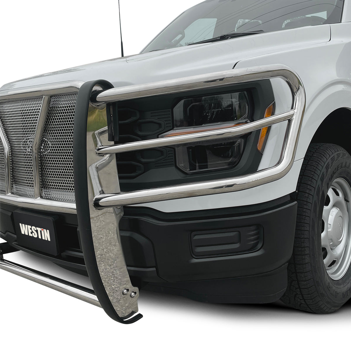Westin HDX Grille Guard Polished Stainless – Fits 2021-26 F-150