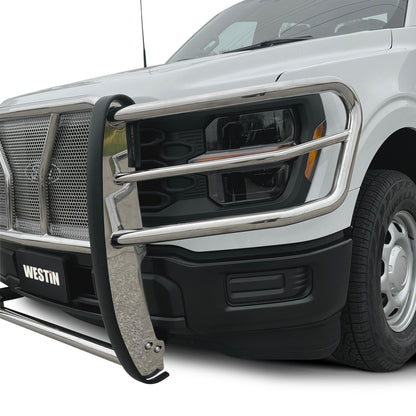 Westin HDX Grille Guard Polished Stainless – Fits 2021-26 F-150
