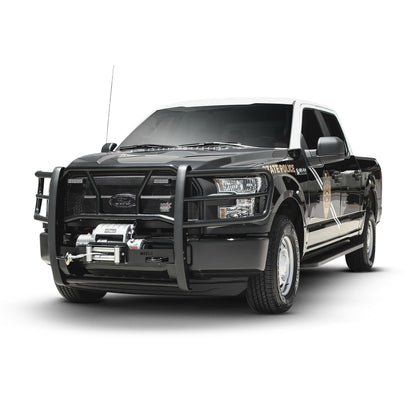 Westin HDX Winch Mount Grille Guard Black – Fits 2015-20 F-150