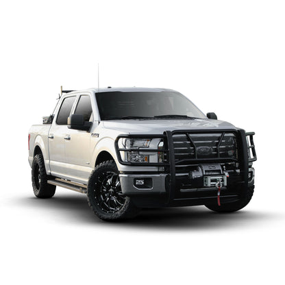 Westin HDX Winch Mount Grille Guard Black – Fits 2015-20 F-150