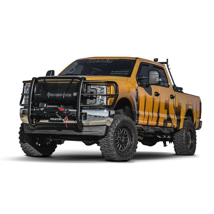Westin HDX Winch Mount Grille Guard Black – Fits 2017-19 F-250/F-350 Super Duty