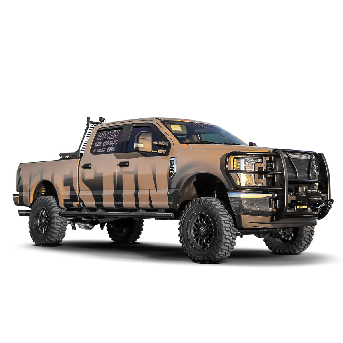 Westin HDX Winch Mount Grille Guard Black – Fits 2017-19 F-250/F-350 Super Duty