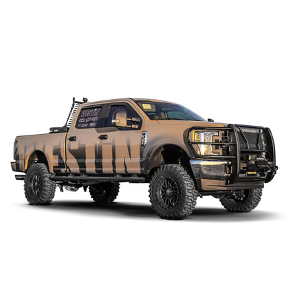 Westin HDX Winch Mount Grille Guard Black – Fits 2017-19 F-250/F-350 Super Duty