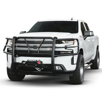 Westin HDX Winch Mount Grille Guard Black – Fits 2019-26 Silverado 1500