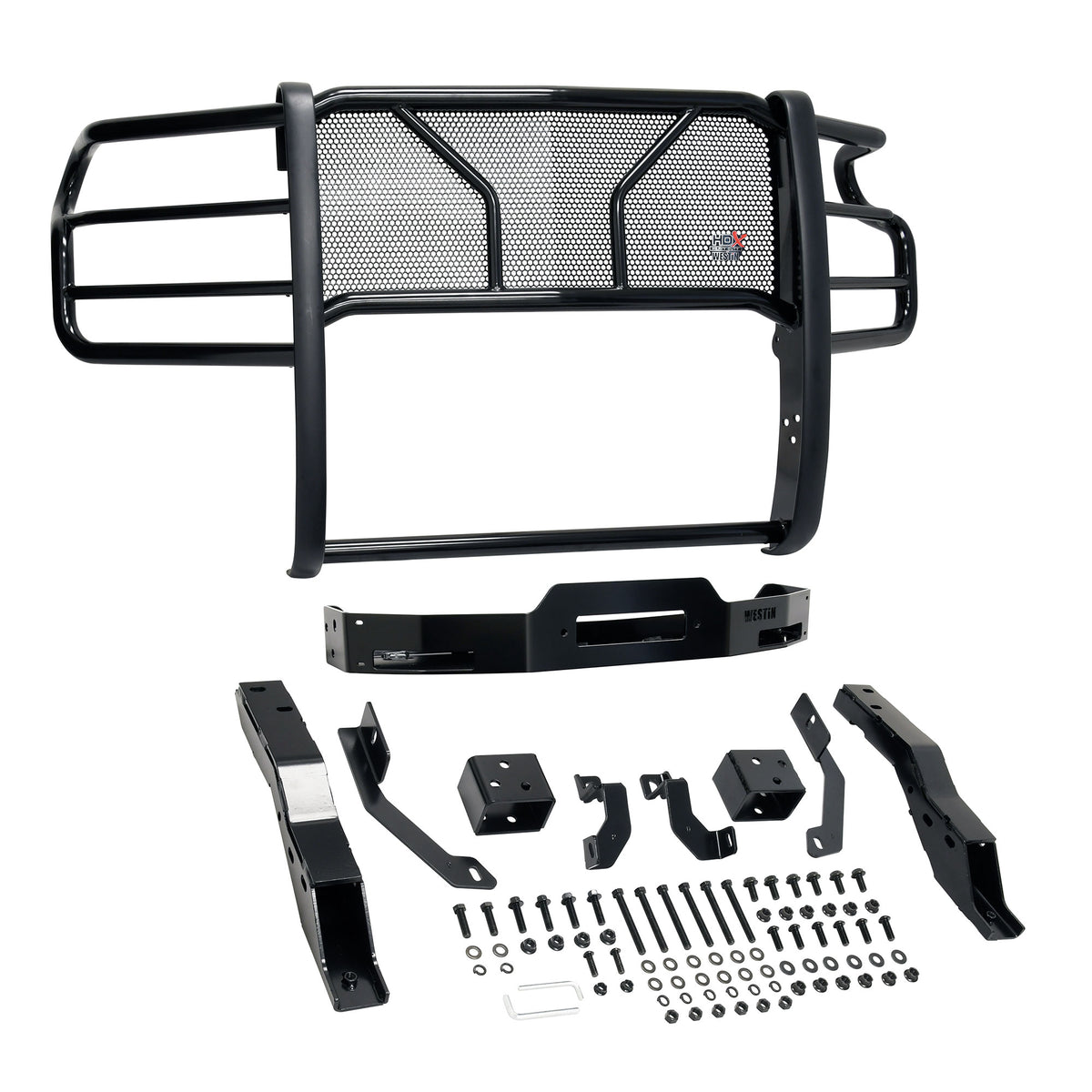 Westin HDX Winch Mount Grille Guard Black – Fits 2020-26 Silverado 2500/3500 HD