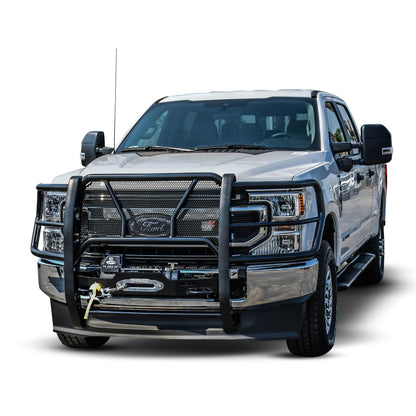 Westin HDX Winch Mount Grille Guard Black – Fits 2020-22 F-250/F-350 Super Duty