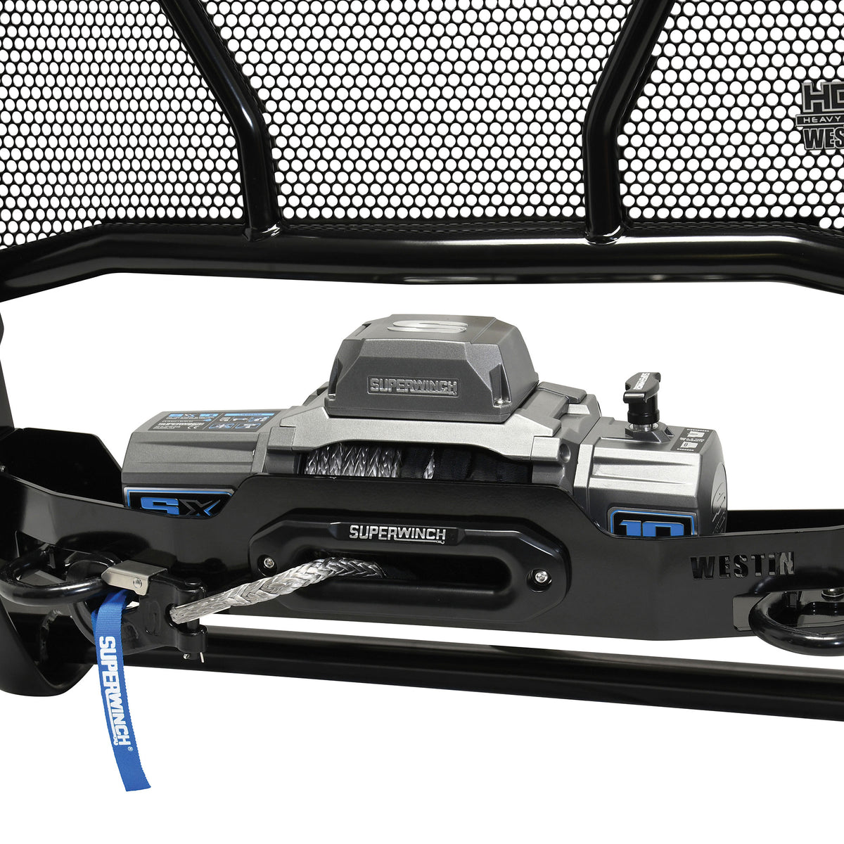 Westin HDX Winch Mount Grille Guard Black – Fits 2021-26 F-150