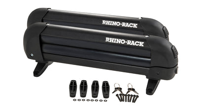 Rhino-Rack Ski and Snowboard Carrier – 3 Pairs of Skis or 2 Snowboards (573)
