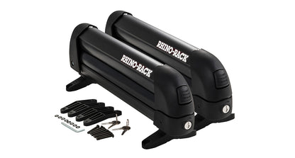 Rhino-Rack Ski and Snowboard Carrier – 3 Pairs of Skis or 2 Snowboards (573)