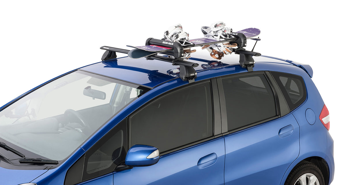 Rhino-Rack Ski and Snowboard Carrier – 3 Pairs of Skis or 2 Snowboards (573)