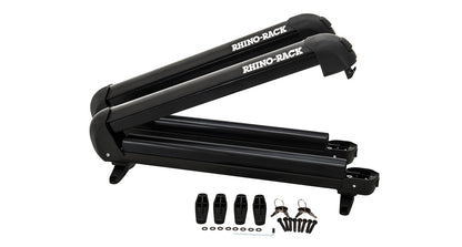 Rhino-Rack Ski and Snowboard Carrier – 4 Pairs of Skis or 2 Snowboards (574)