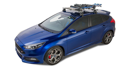 Rhino-Rack Ski and Snowboard Carrier – 4 Pairs of Skis or 2 Snowboards (574)