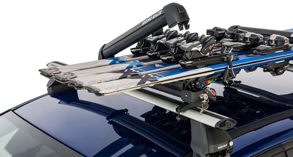 Rhino-Rack Ski and Snowboard Carrier – 4 Pairs of Skis or 2 Snowboards (574)