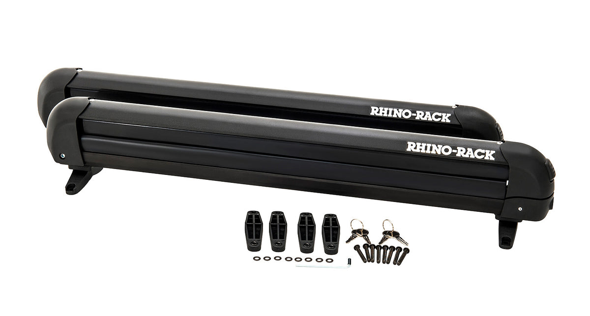 Rhino-Rack Ski and Snowboard Carrier – 6 Pairs of Skis or 4 Snowboards (576)