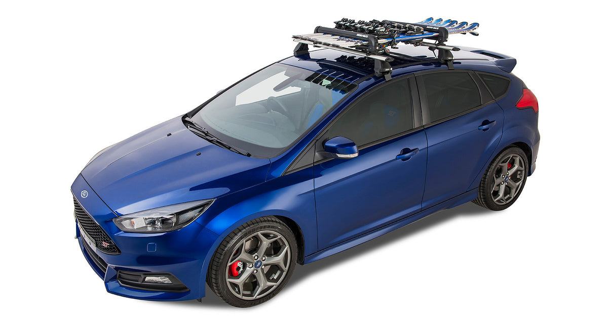 Rhino-Rack Ski and Snowboard Carrier – 6 Pairs of Skis or 4 Snowboards (576)