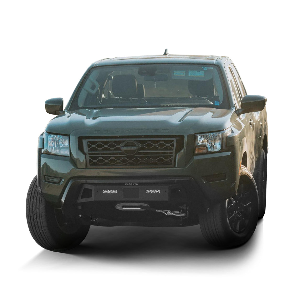 Westin Pro-Series Winch Mount Front Bumper Textured Black – Fits 2022-24 Frontier