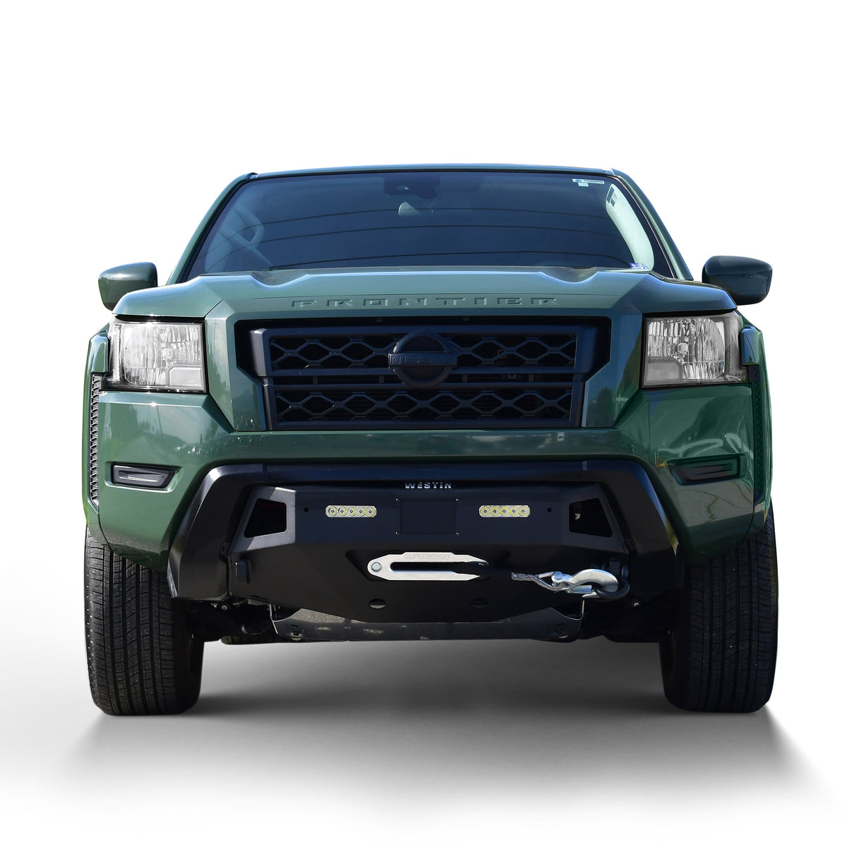 Westin Pro-Series Winch Mount Front Bumper Textured Black – Fits 2022-24 Frontier