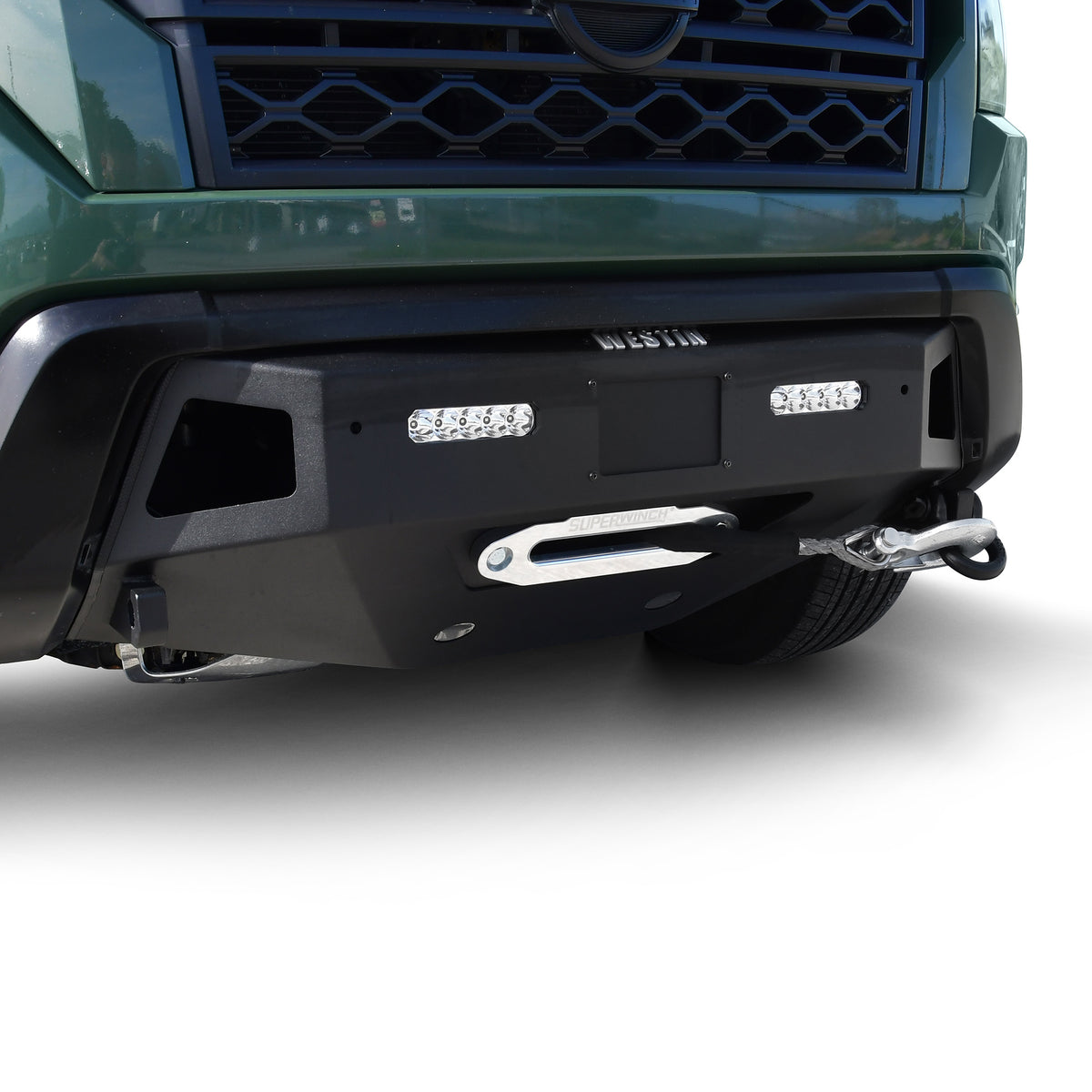 Westin Pro-Series Winch Mount Front Bumper Textured Black – Fits 2022-24 Frontier