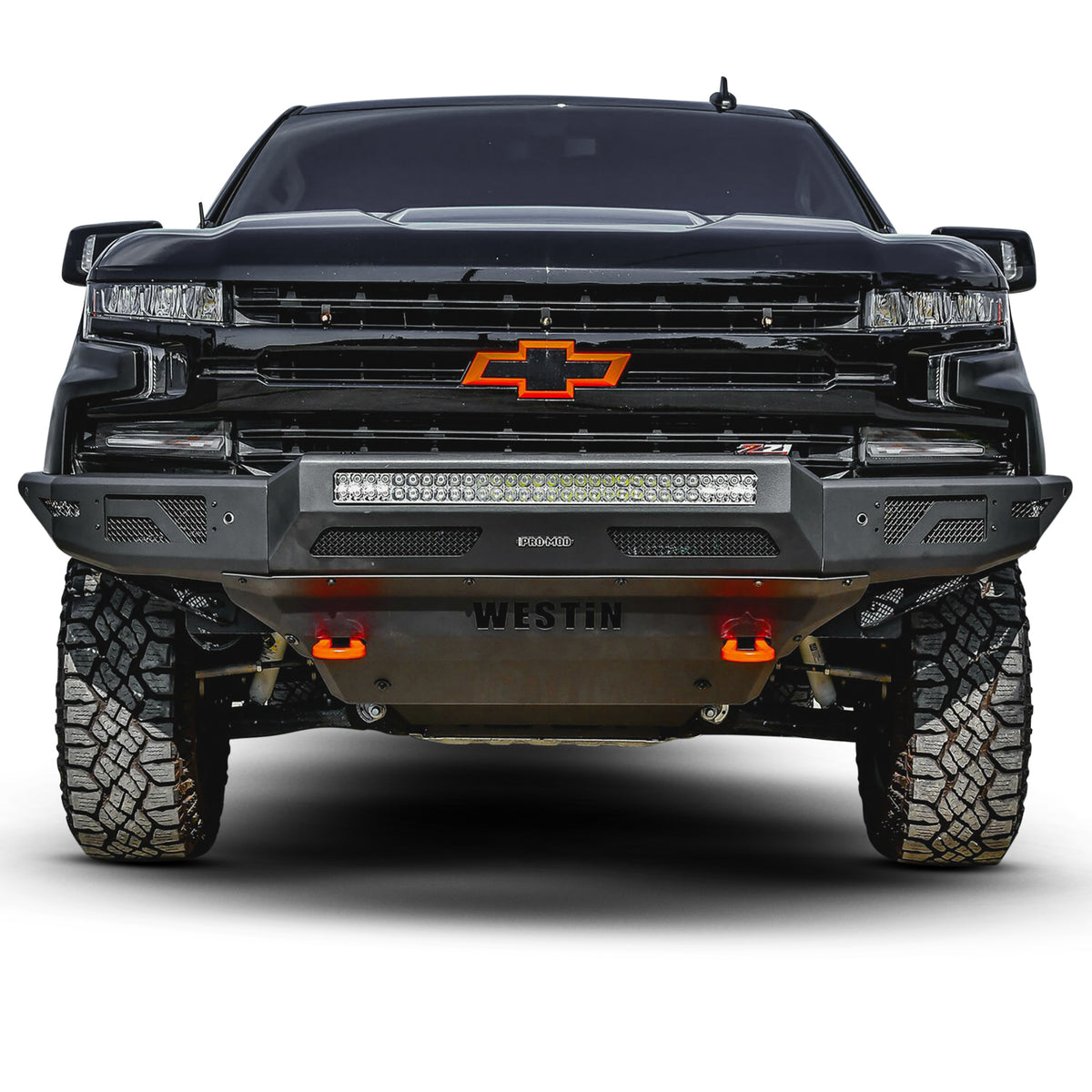 Westin Pro-Series Front Bumper Textured Black – Fits 2019-22 Silverado 1500