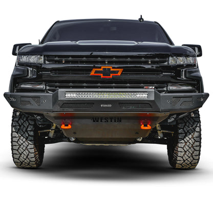 Westin Pro-Series Front Bumper Textured Black – Fits 2019-22 Silverado 1500