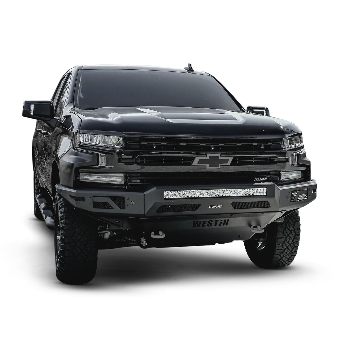 Westin Pro-Series Front Bumper Textured Black – Fits 2019-22 Silverado 1500