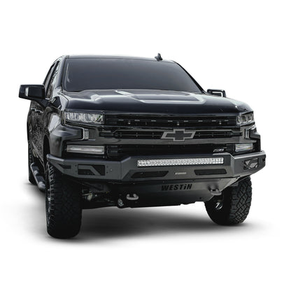 Westin Pro-Series Front Bumper Textured Black – Fits 2019-22 Silverado 1500