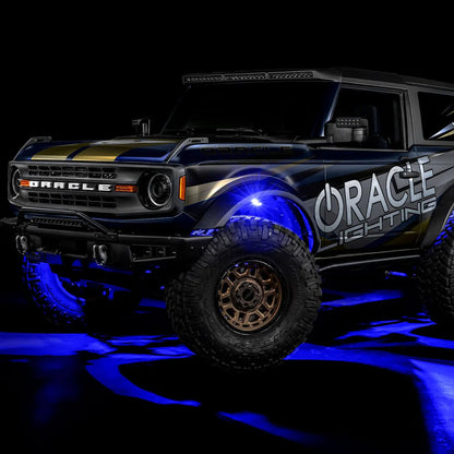 Oracle Lighting Underbody Light Kit - Fits With Universal Vehicles - ColorSHIFT LED Wheel Well Mount