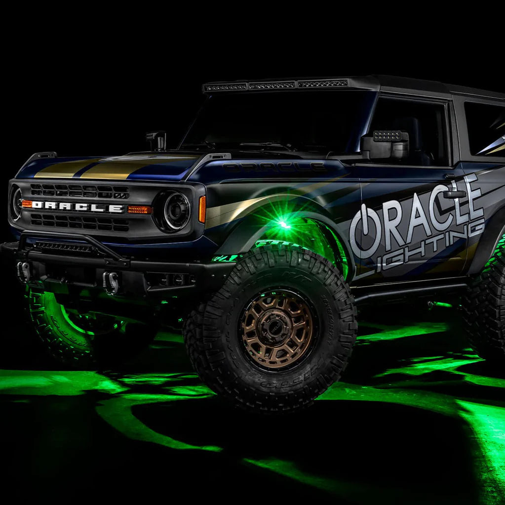 Oracle Lighting Underbody Light Kit - Fits With Universal Vehicles - ColorSHIFT LED Wheel Well Mount