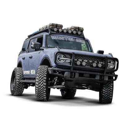 Westin XTS Brush Guard for OE Steel Bumper, Textured Black – Fits 2021-26 Ford Bronco