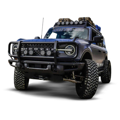 Westin XTS Brush Guard for OE Steel Bumper, Textured Black – Fits 2021-26 Ford Bronco