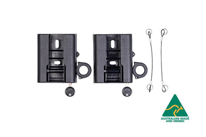 RacksBrax HD Wall Mount Lockable Universal Garage Storage Secure Quick Release HD Hitch Compatible