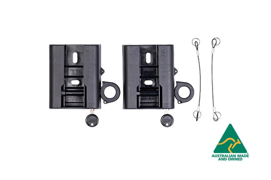 RacksBrax HD Wall Mount Lockable Universal Garage Storage Secure Quick Release HD Hitch Compatible