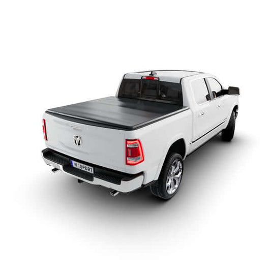 Worksport Pro Vinyl Quad Fold SC4 Pro 6'4" Fits 2019-23 RAM 1500/2500/3500 w/o RamBox w/o Multi Function Tailgate w/o Utility Track System Standard Bed