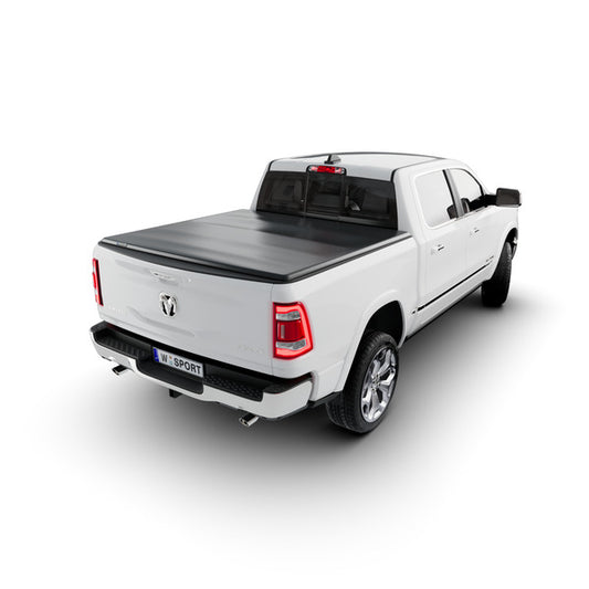 Worksport Pro Vinyl Quad Fold Tonneau Cover – Fits 2019–2023 RAM 1500 5'7" Short Bed w/o RamBox, Multi-Function Tailgate, or Utility Track System
