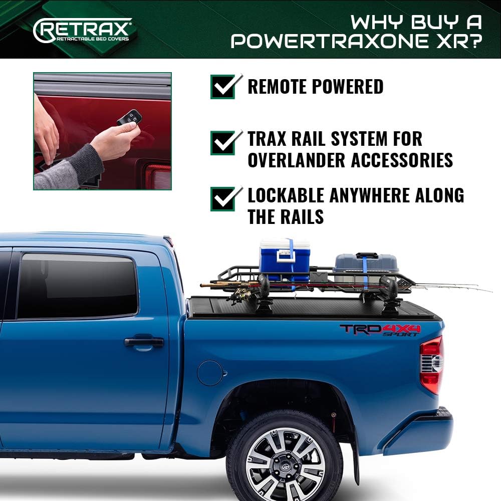 Retrax PowertraxPRO MX Retractable Tonneau Cover 5.7 Ft Fits 2019-24 Ram 1500 w/ RamBox
